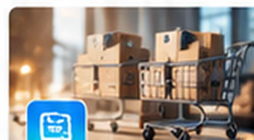 Ecommerce distribution and automation illustration